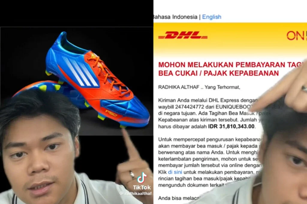 Mencengangkan Pria Ini Beli Sepatu Rp10 Juta Kena Pajak Rp31 Juta