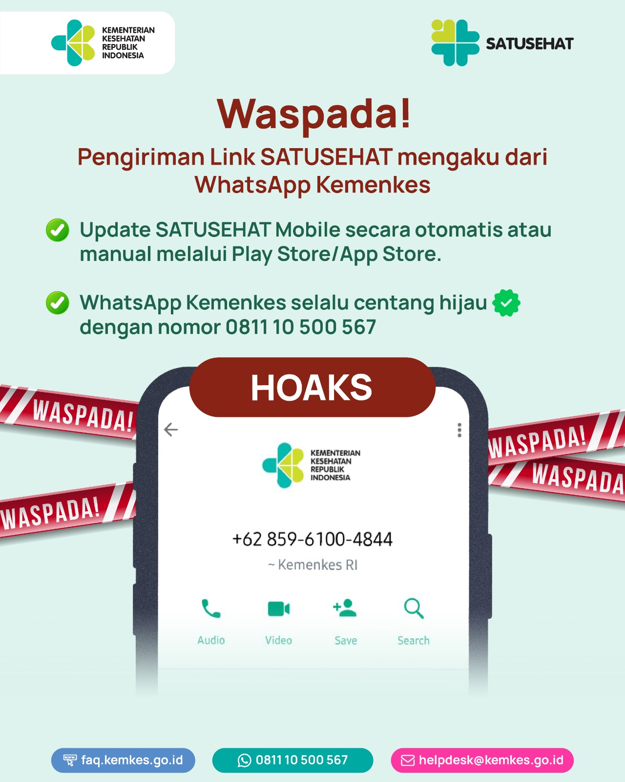 Hati-Hati Modus Penipuan Baru Berkedok Link SATUSEHAT! - Mu4 Dotco Dot Id