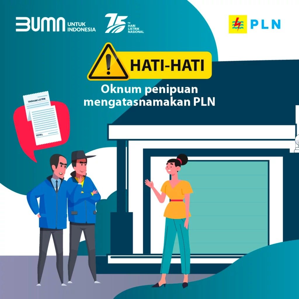 Waspada! Modus Penipuan Mengatasnamakan PLN - Mu4.co.id