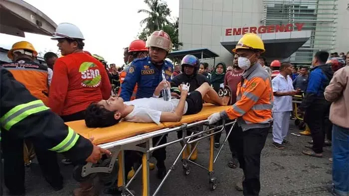 Ledakan di RS Semen Padang