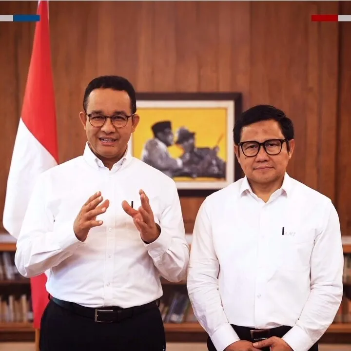Pasangan capres 01 Anies Muhaimin