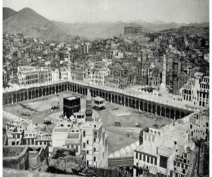 foto kabah mekah pertama 1880 Sadiq Bey