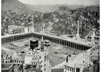 foto kabah mekah pertama 1880 Sadiq Bey