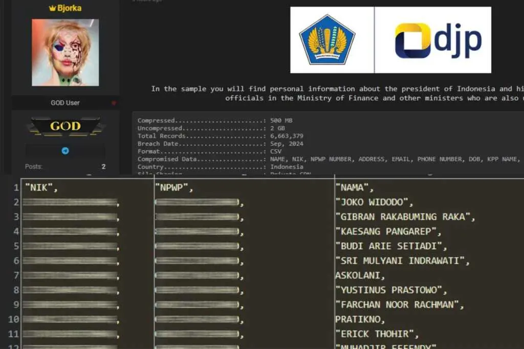 Data NPWP bocor