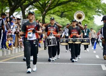 Drumband PON XXI Aceh-Sumut 2024