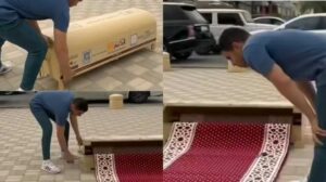 Karpet Salat Arab Saudi