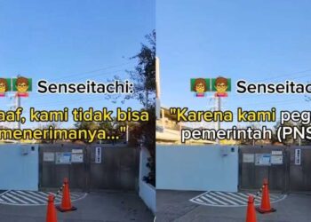 Oleh-oleh kepada guru di Jepang