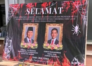 BEM FISIP Unair dibekukan setelah bikin karangan bunga Prabowo-Gibran