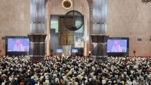 Imam besar Masjid Nabawi isi khotbah di Masjid Istiqlal
