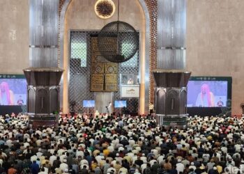 Imam besar Masjid Nabawi isi khotbah di Masjid Istiqlal