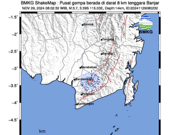 Gempa kalsel