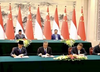 Penandatanganan MoU Deepening Blue Economy Cooperation”