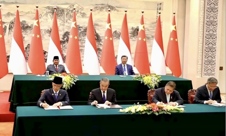 Penandatanganan MoU Deepening Blue Economy Cooperation”