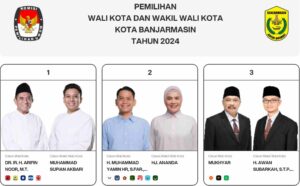 Pilkada kota Banjarmasin 2024