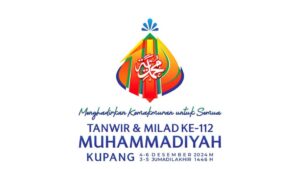 logo milad ke-112 muhammadiyah 2024