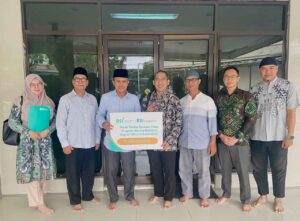 BSI Serahkan bantuan ke masjid Al Jihad Banjarmasin