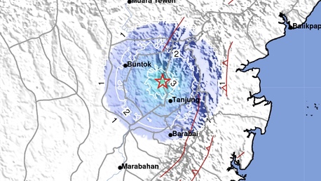 Gempa di Barito Timur