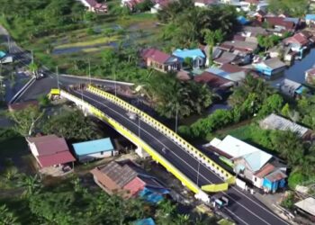 Jalan tembus Rahayu sungai Lulut
