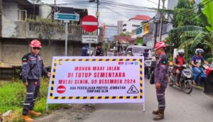 Jembatan Sungai Ulin Ditutup