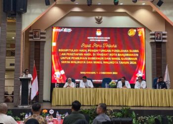 rapat pleno rekapitulasi banjarmasin