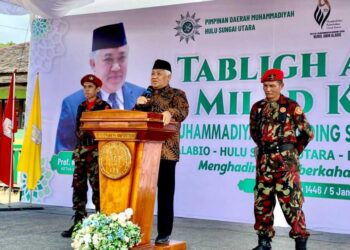 Din syamsuddin mengisi tabligh Akbar