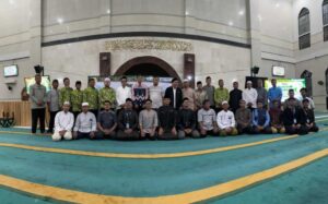 Masjid Gede Daruttaqwa Kalampangan Palangka Raya kunjungi Masjid Al Jihad Banjarmasin