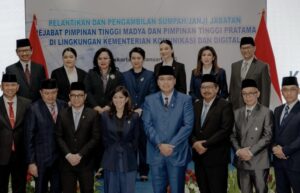 Pelantikan Stafsus Menkomdigi