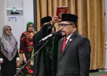 Gustafa Yandi, Penjabat Sekretaris Daerah