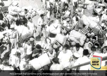 jemaah haji Indonesia pertama