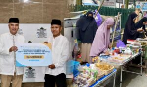 Penyerahan donasi BSI kepada Masjid﻿ Al Jihad Banjarmasin