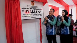 Wali Kota Banjarbaru Resmikan Asrama Mahasiswa di Malang