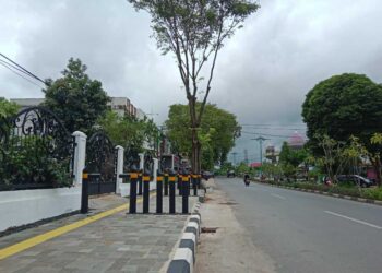 Trotoar di Banjarbaru