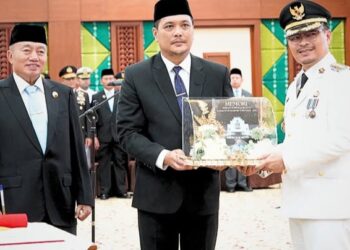 Pelantikan Pj. Wali Kota Banjarbaru