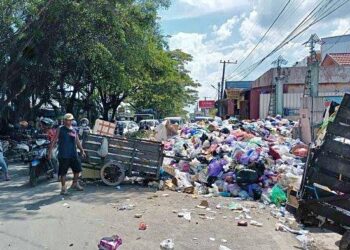 Sampah di veteran