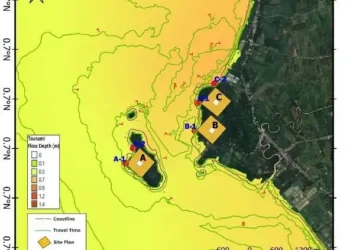 BRIN dan BMKG Lakukan Kajian Potensi Tsunami di Pantai Gosong