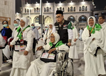 Jemaah haji terpisah