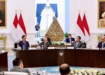 Kunjungan Bill Gates di Istana Merdeka