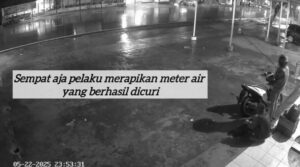 Pencurian meter air di Banjarmasin