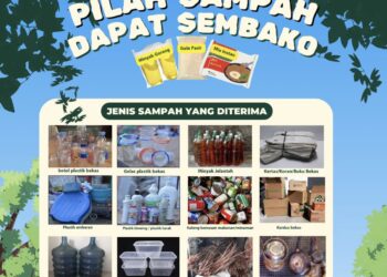 Sampah dapat sembako