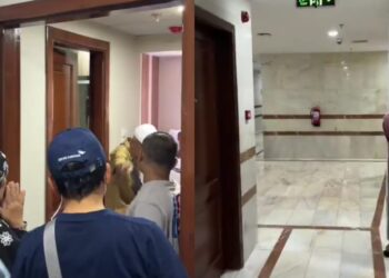 Alarm kebakaran di hotel arab saudi tiba-tiba berbunyi