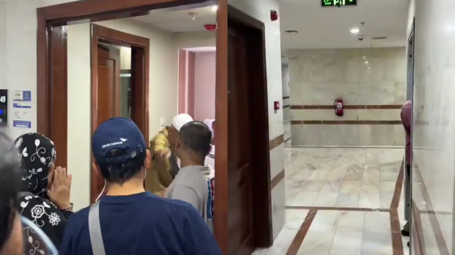 Alarm kebakaran di hotel arab saudi tiba-tiba berbunyi