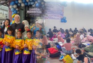 Lomba mewarnai Lavanilla