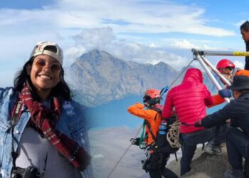 Pendaki Gunung Rinjani Asal Brasil