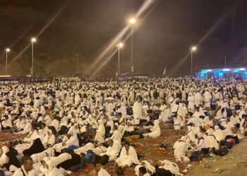 Jemaah haji mabit