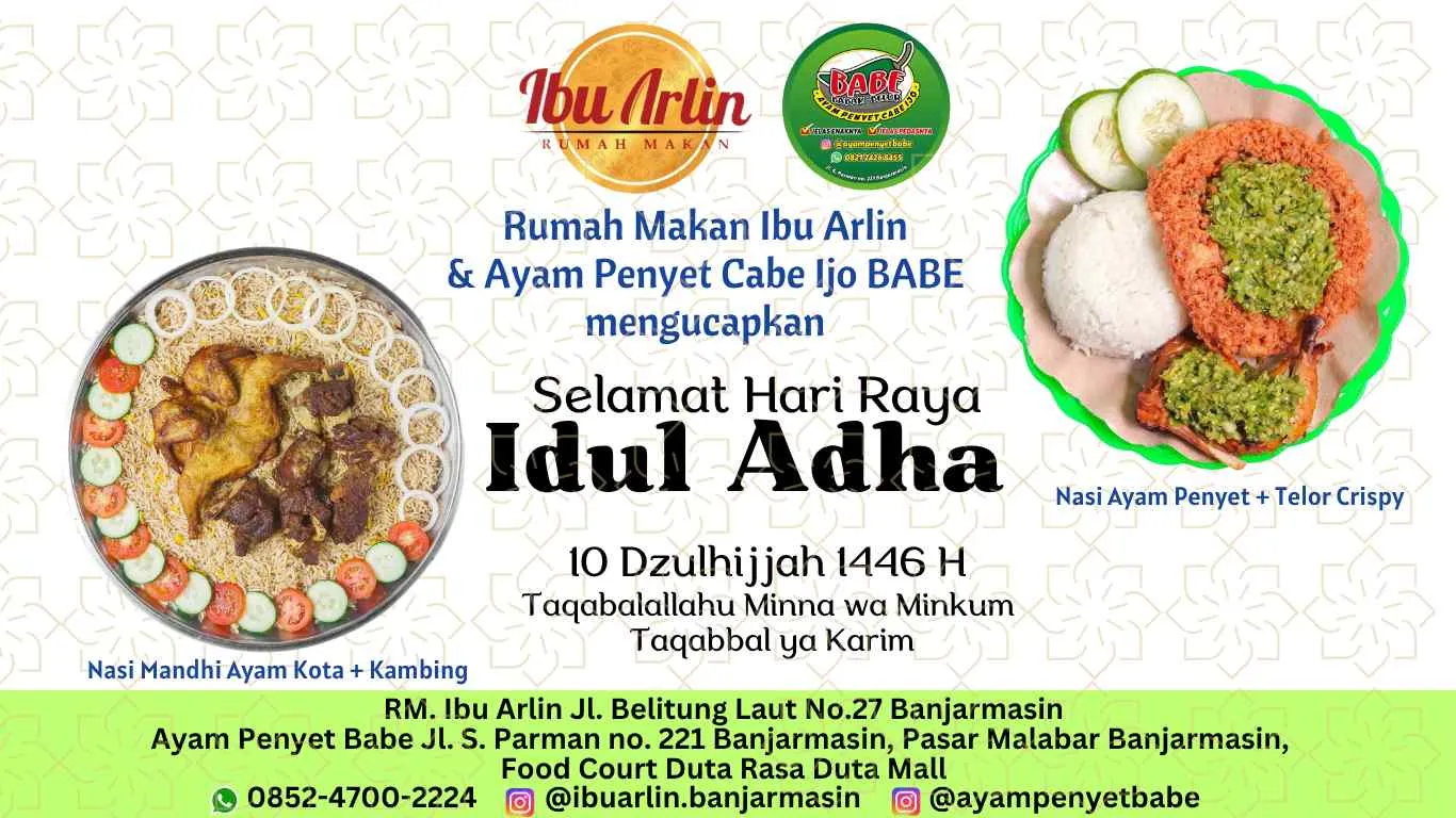 RM Ibu Arlin Idul Adha