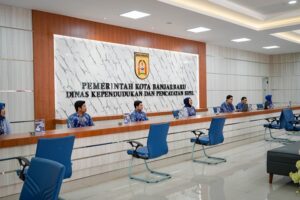 Kantor baru Disdukcapil
