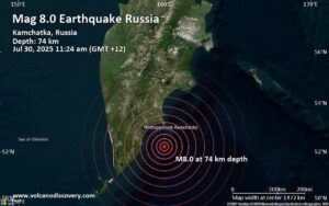Gempa Kamchatka Rusia