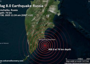 Gempa Kamchatka Rusia