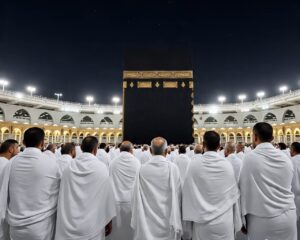 Sholat di depan Ka'bah