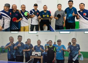 tenis meja persahabatan